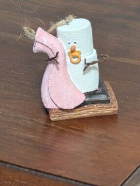 Ganz. The Original S'mores. Hanging Ornament. Baby With Blanket.